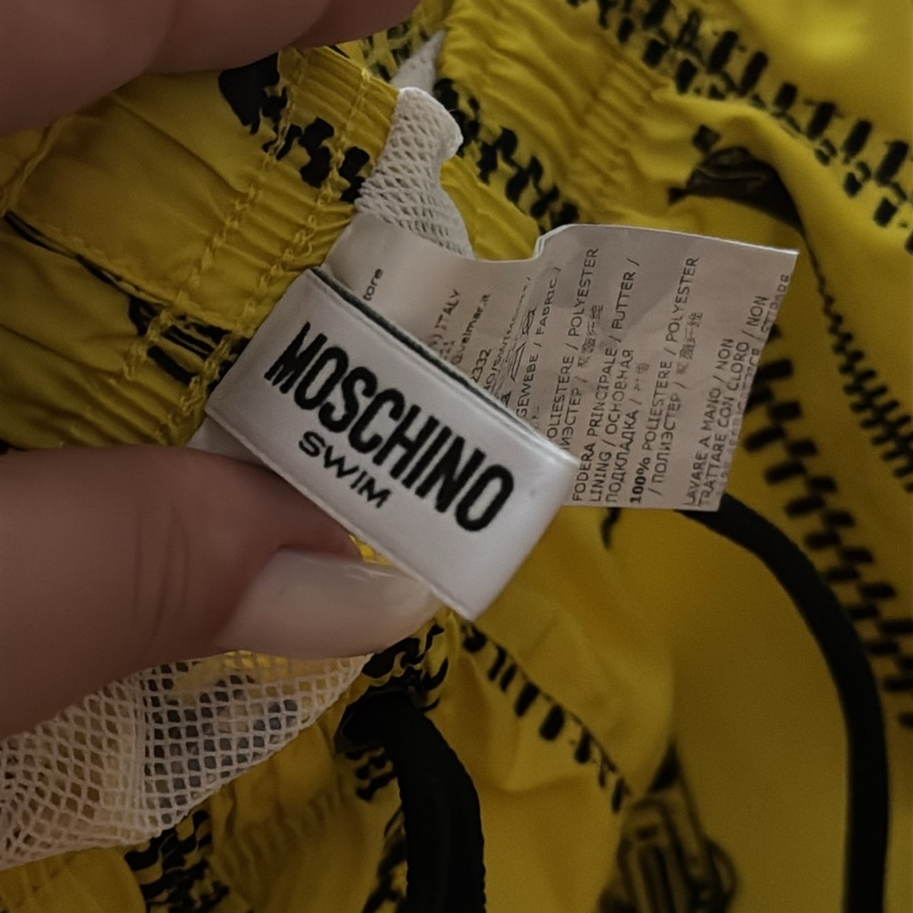 Moschino swim trunks EUC - Picture 4 of 5